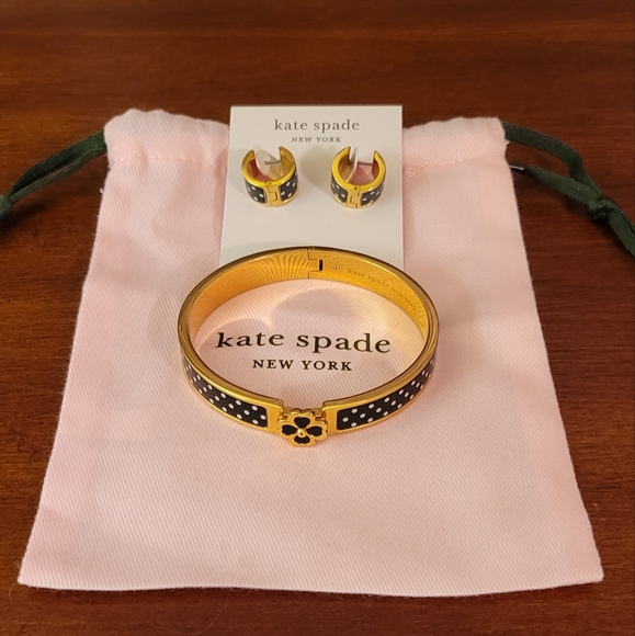 kate spade Jewelry - *SOLD* Kate Spade Bangle & Earring Set